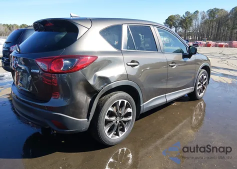 2016 Mazda Cx-5 Grand Touring из США, поврежденный, VIN JM3KE4DY7G0728174